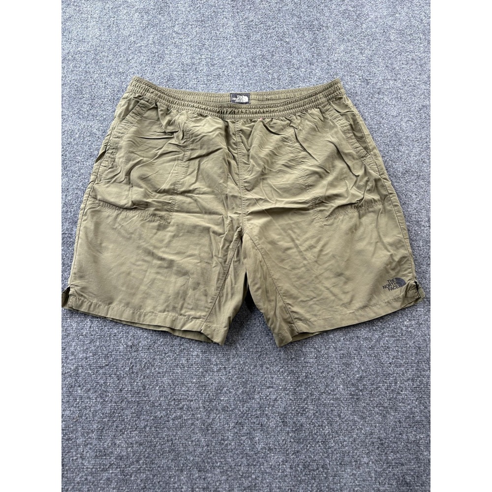 The North Face Shorts Mens 2XL Green FlashDry Swim Trunks Quick Dry Mesh Lined